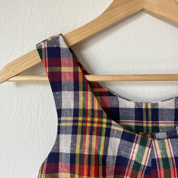 Vintage 60s summer linen dress - Picture 9 of 10